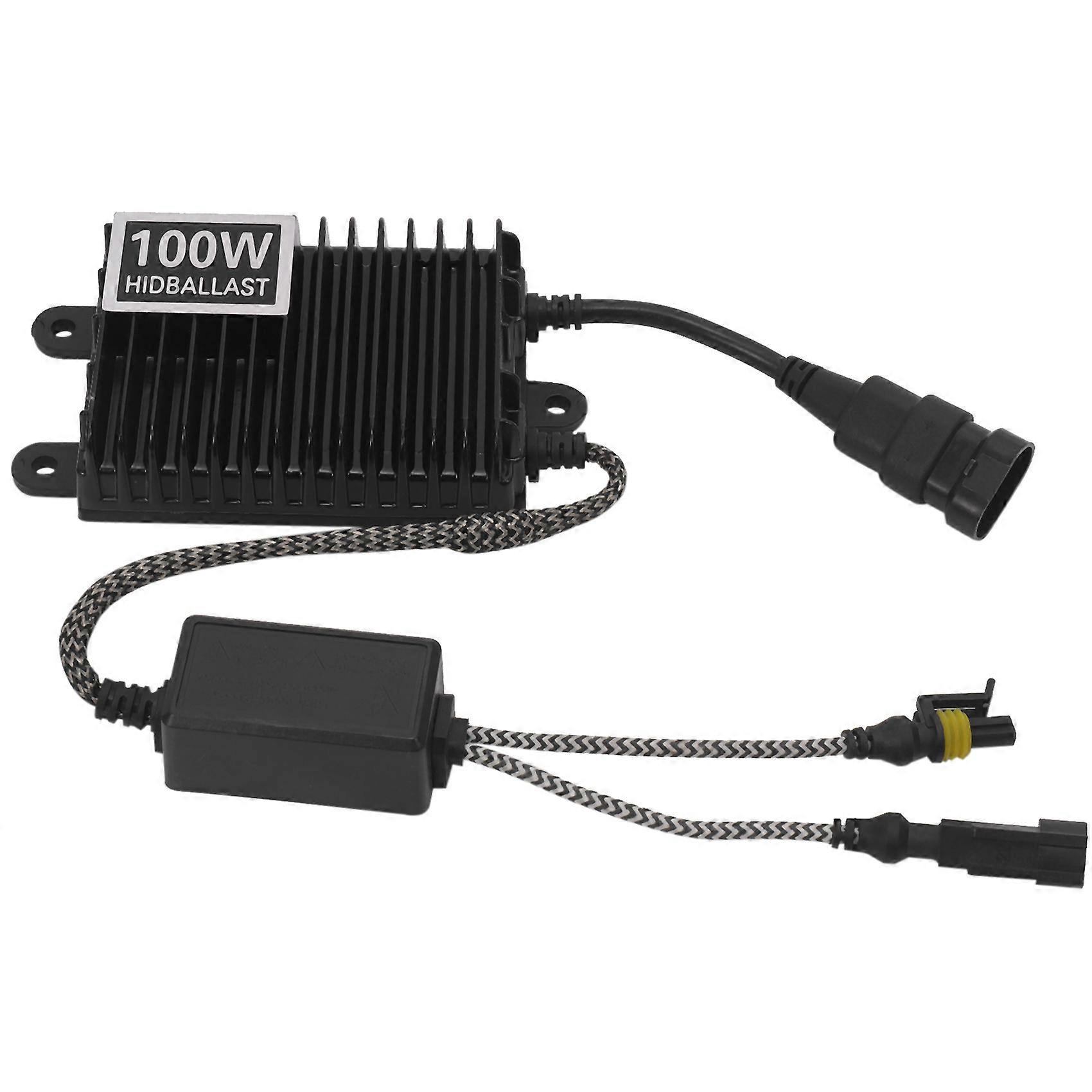 12V Slim 100W Ballast Caché Ballast Léger Remplacement Ballast Démarrage Rapide Ultramince