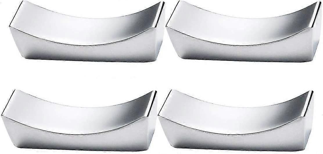 Porte-baguette 4 pièces, porte-baguette en acier inoxydable, repose-baguette, repose-fourchette et baguette