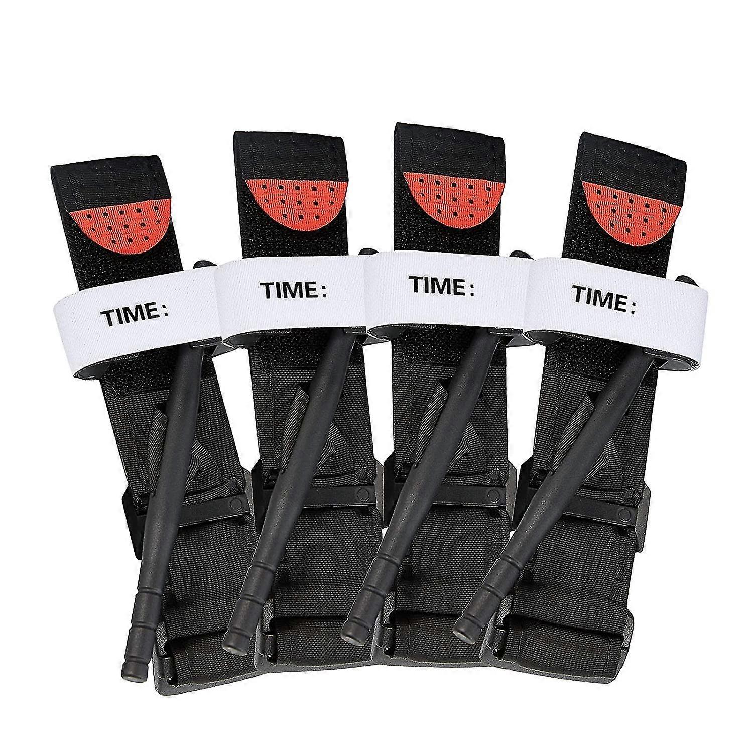 4pcs Medical Tourniquet Rapid Outdoor First Aid Kit Tourniquet