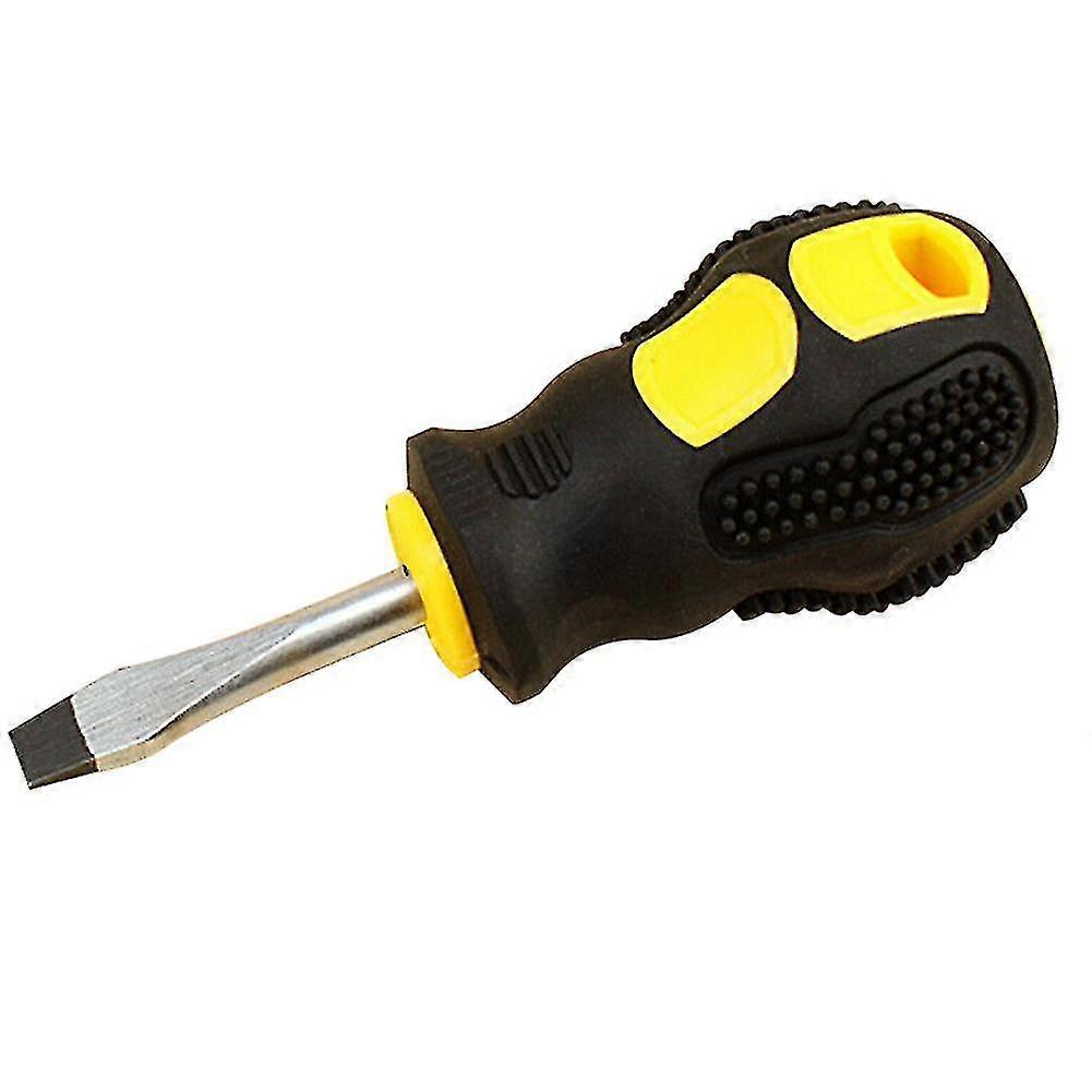 Mini Screwdriver Slotted/phillips Screwdriver Dual-purpose Bevel Screwdriver Small And Compact Non-slip Hand Tool (c, Type)