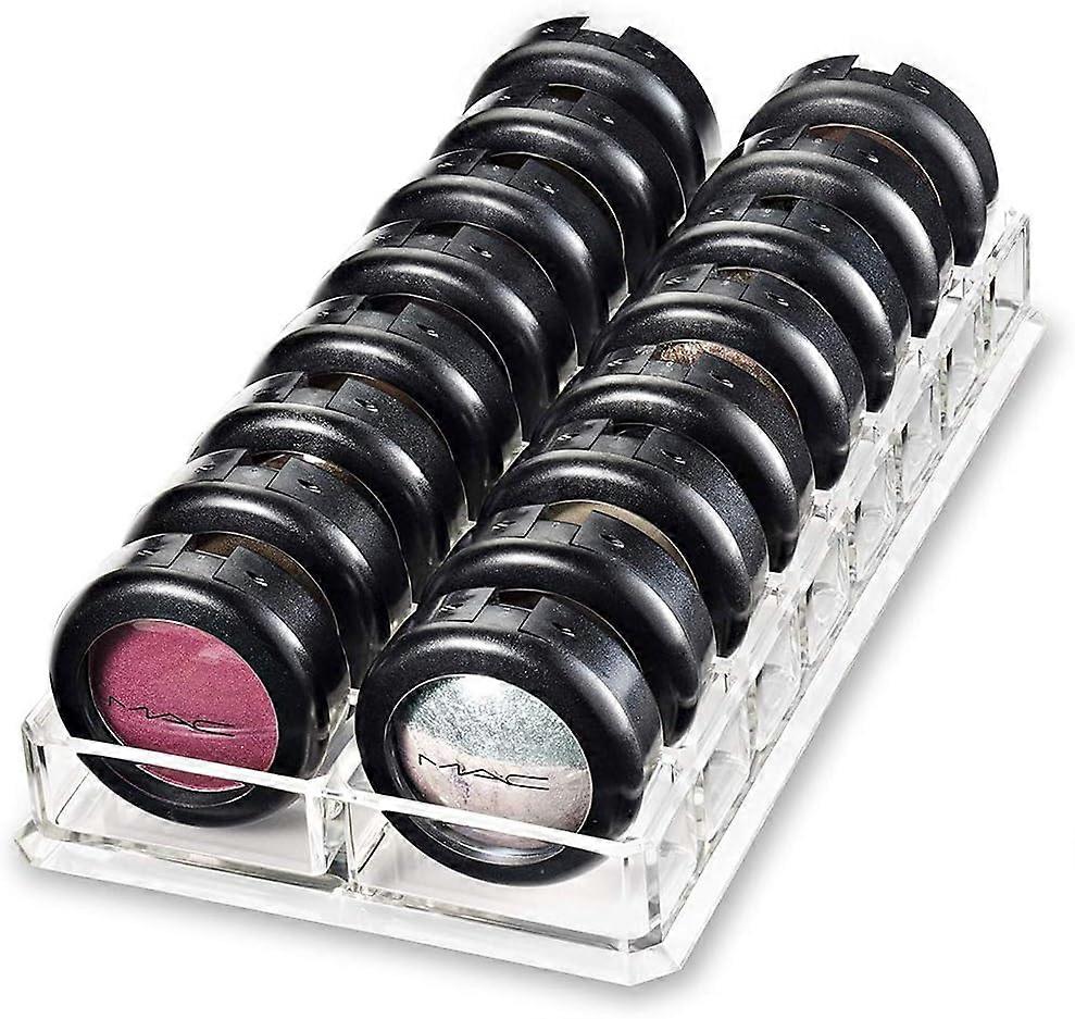 Makeup Organizer,Acrylic Cosmetic Storage Box,Eye Shadow Tray Storage Box,B