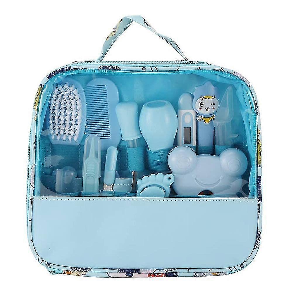 13 Pcs/set Newborn Baby Grooming Set, Portable Infant Baby Care