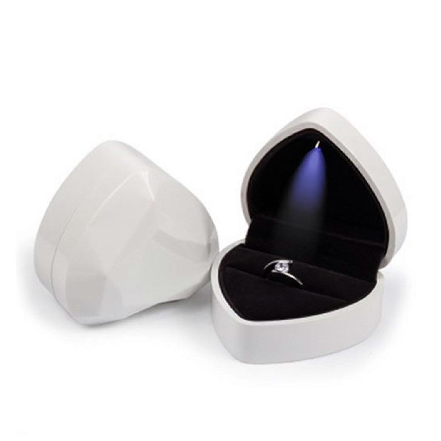 White packaging box, ring box