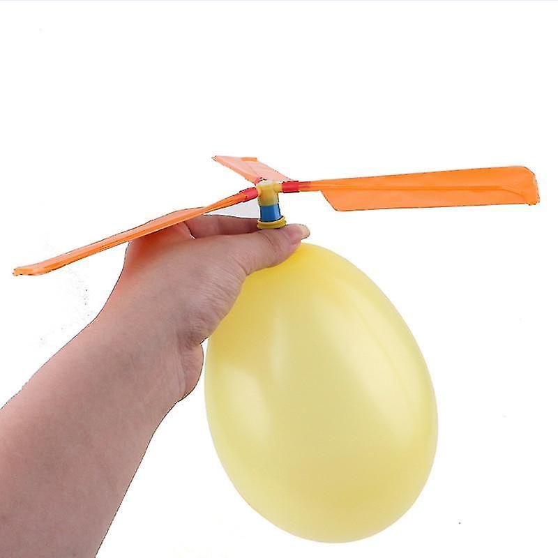 Funny Physics Experiment Homemade Balloon Helicopter Educational Kit