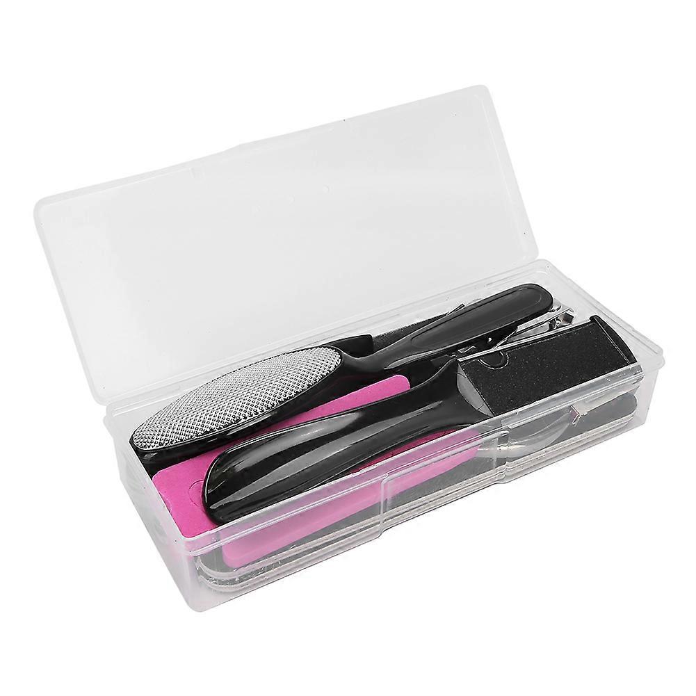 20pcs Pedicure Tool Set Calluses Removal Dead Skin File Foot Planing Tool Nail Clipper