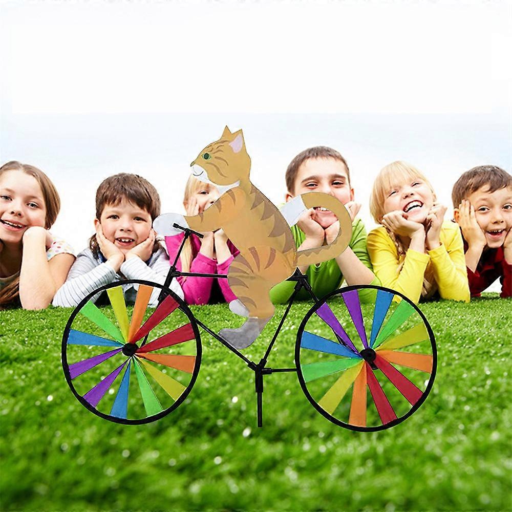 Windmill Cat Dog Bike Spinner Windmill Rainbow Spinner Windmill Wind Spinner