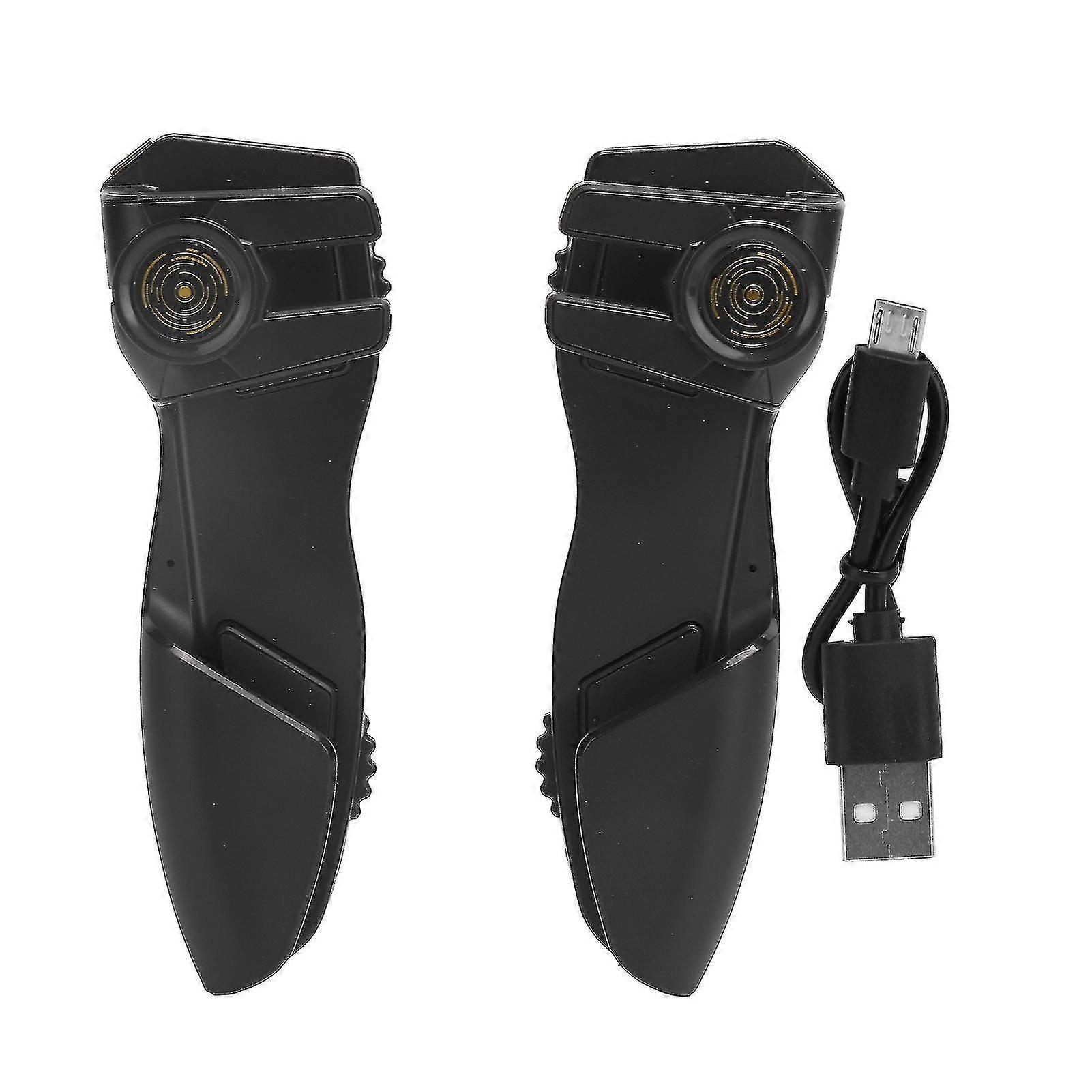 Mobile Game Handle Controller 6 Finger Shooting Button Trigger Auxiliary Gamepad
