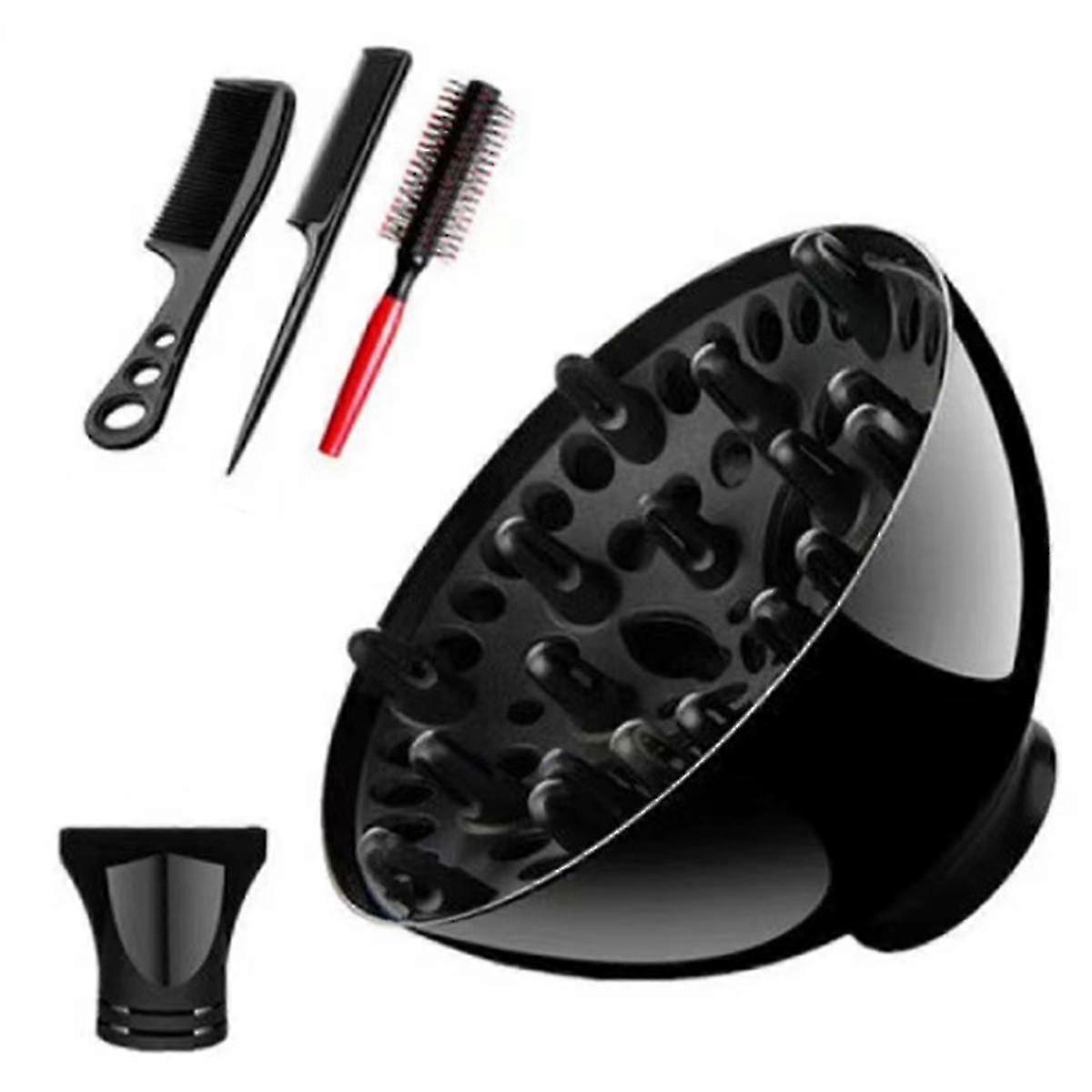 Professionele Salon Kapper Föhn Diffuser Blow Blower Nozzle Kapper Föhn Diffuser Met Accessoires