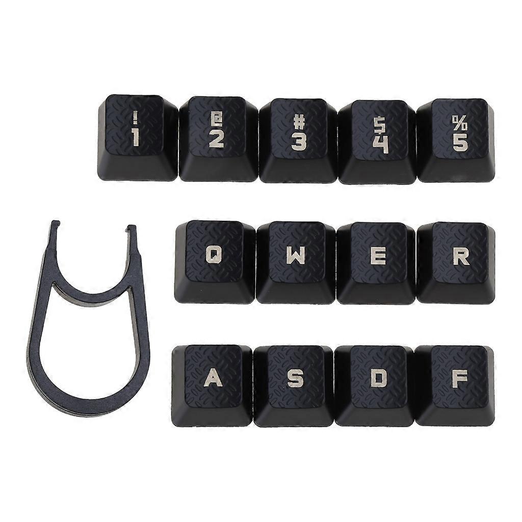 13Pcs/Pack Bump Keycaps for Romer-G Switch G910 G810 G413 G310 Backlit Mechanical Keyboard Keycap Set Anti-slip