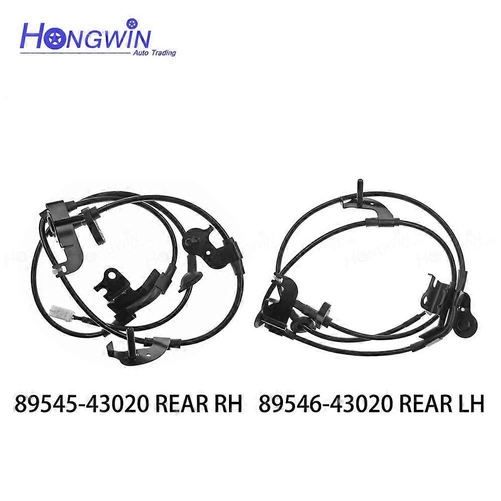 Rear Right Left ABS Wheel Speed Sensor For Toyota RAV4 RAV-4 89545-43020 89546-43020 89545 43020 89546 43020