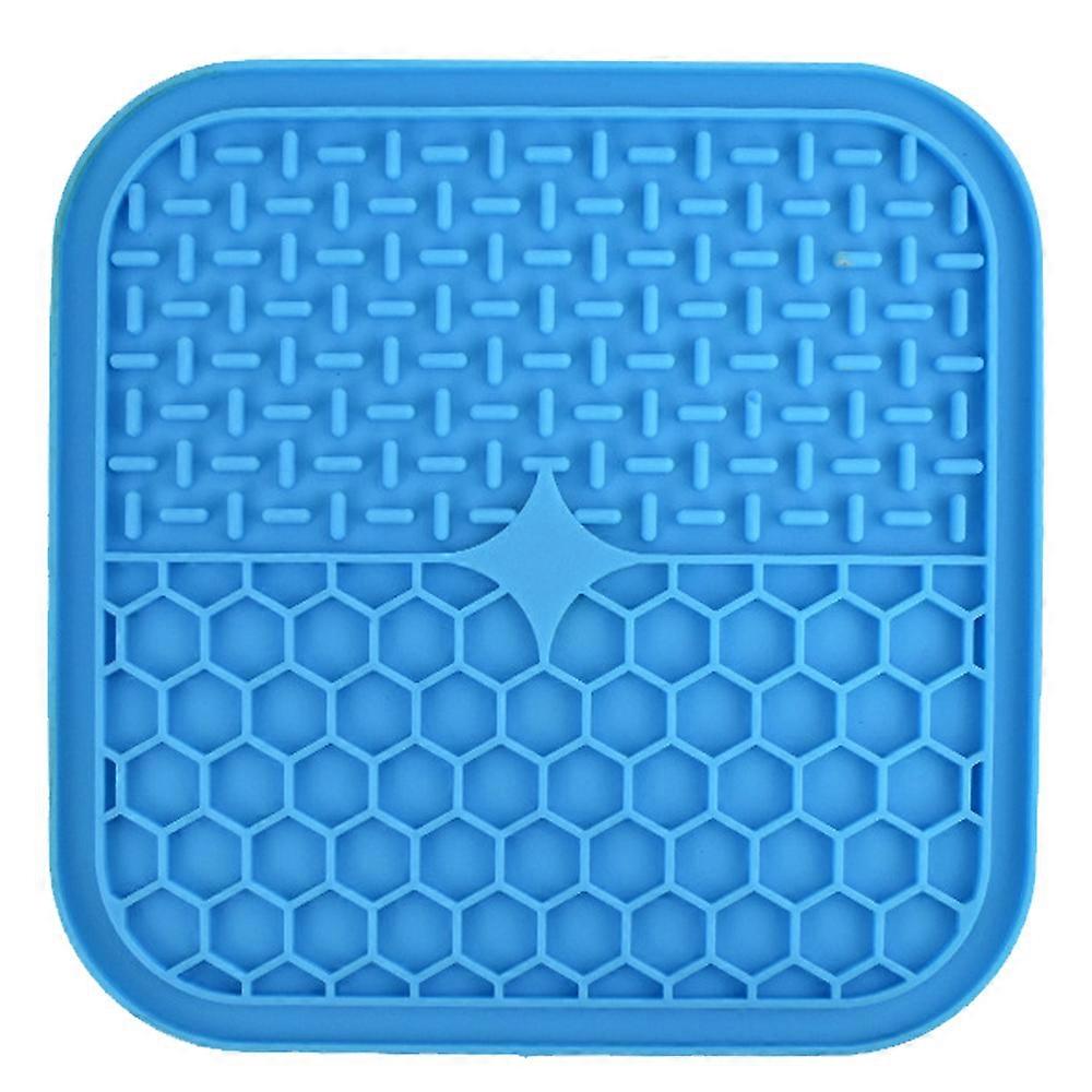 Advanced lick pad with suction cup for relieving dog anxiety, slow feeder dog bowl for relieving boredom