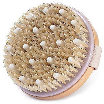 Dry Brush Exfoliating Scrubber With Massa Nodules -