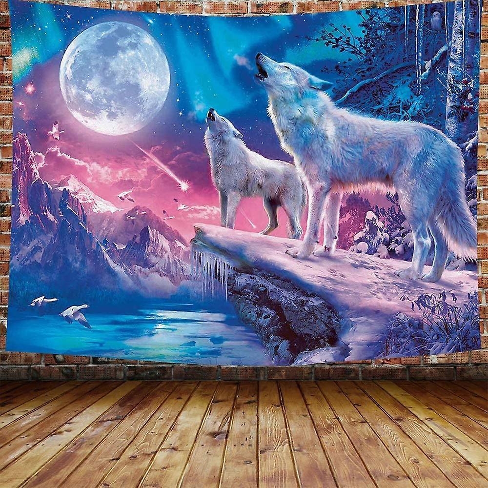 GOAOK Dinosaurier Wandteppich – 100x70 Cm, Polyester, HD-Druck, Für Kinderzimmer, Wohnzimmer, Deko