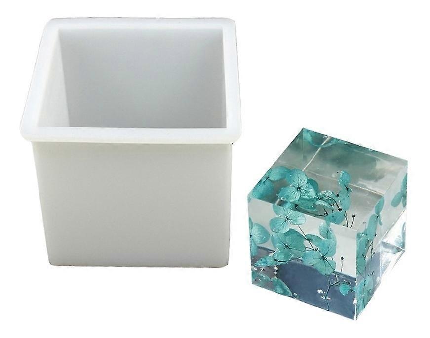 10cm/4\Super Large Cube Square Silicone Mold Epo Resin (1pcs)