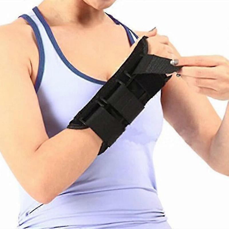 1pack Wrist Brace For Carpal Tunnel, Adjustable Wrist Support Brace With Splints Right /left Hand, Arm Compression Hand Support For Injuries, W