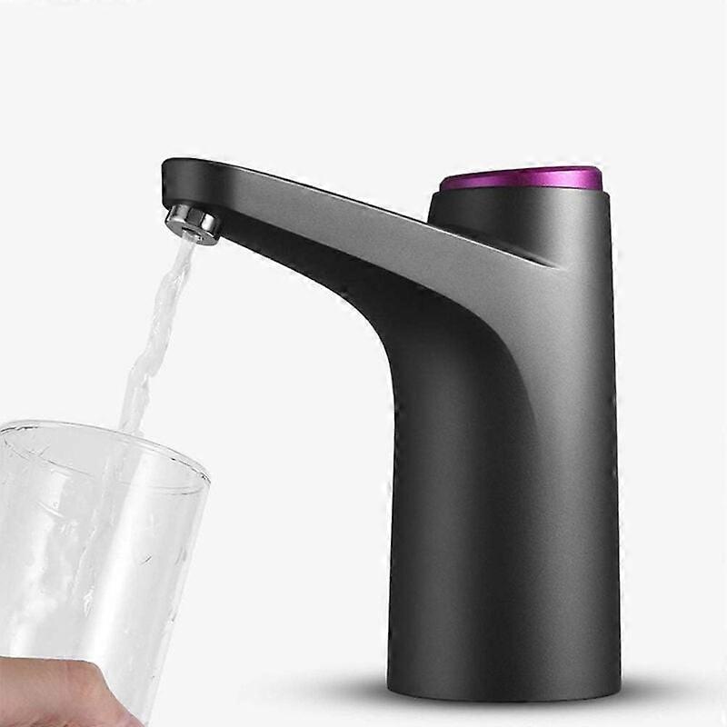 Vattendispenser, USB automatisk laddning bärbar elektrisk vattenpump, universell 3-5 gallon flaska, sladdlös elektrisk bärbar vattendispenser för inomhus ou