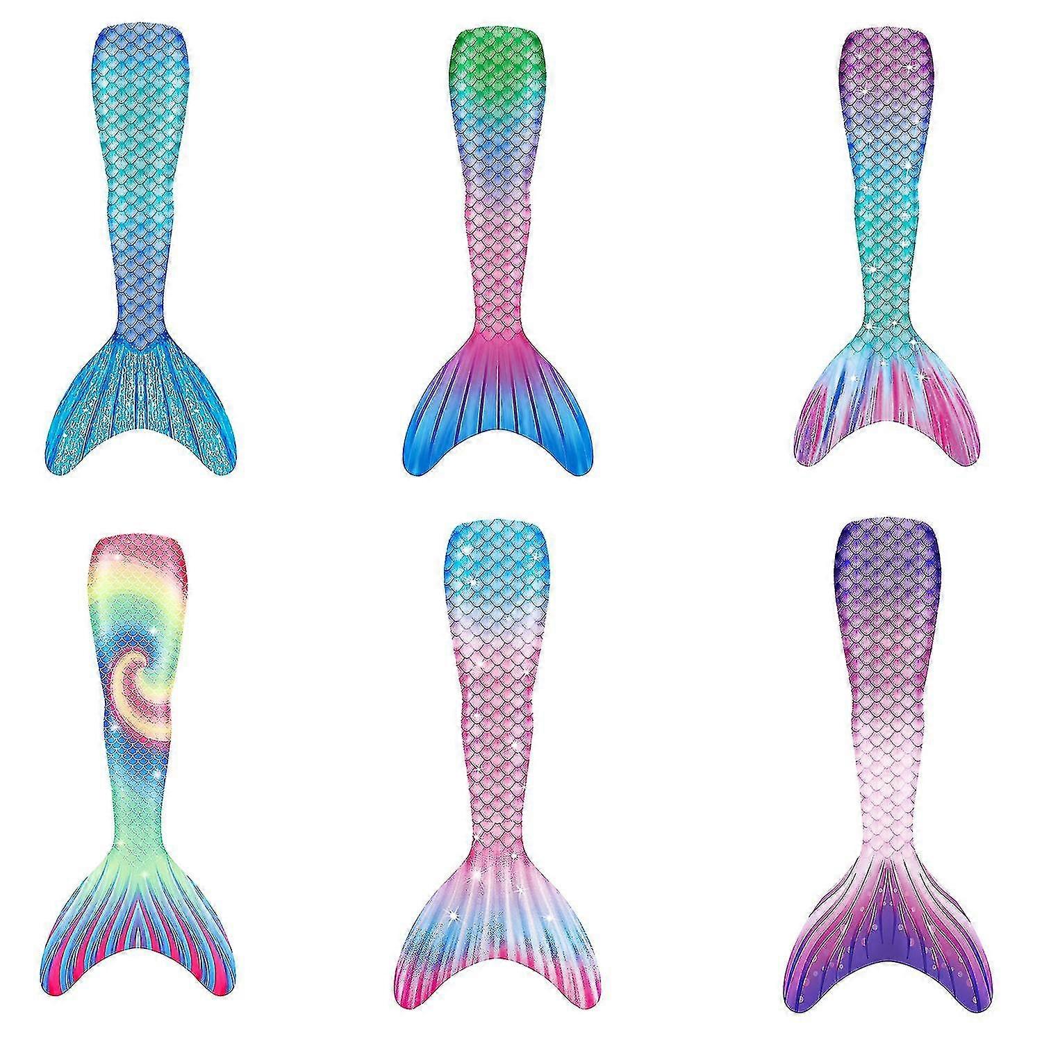 Costume da bagno a coda di sirena per bambini