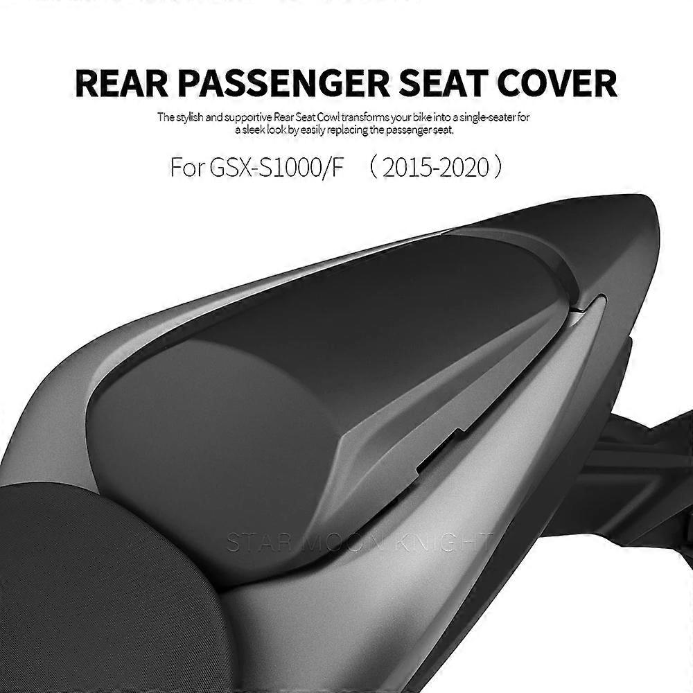 スズキGSX-S1000 F GSXS1000 GSXS 1000 2015-2020年のためのオートバイの後部助手席カバーカウルの付属品のABSの丸頭カウル