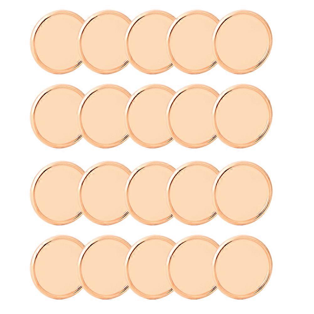 20Pcs Book Binding Discs Binder Rings DIY Planners Binding Buckle Notebook Fix Discs
