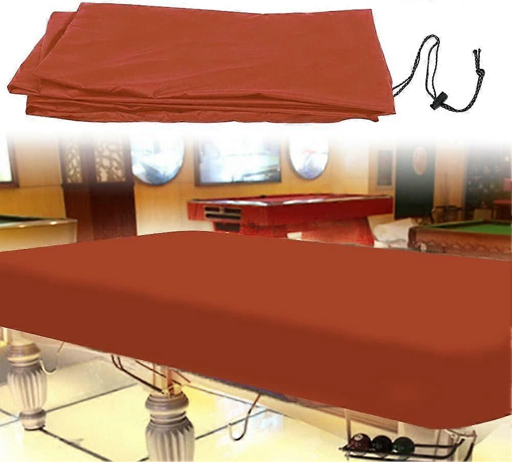2.4m billiard cover, waterproof, dustproof and with drawstring