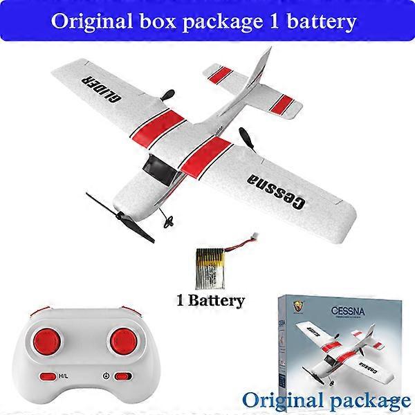 Remote Control AircraftEPP Foam 2.4G 2CH RTF 100 Meters Remote Control Wingspan Aircraft Fixed Wingspan Remote Control Aircraft Toys Gifts for Childre
