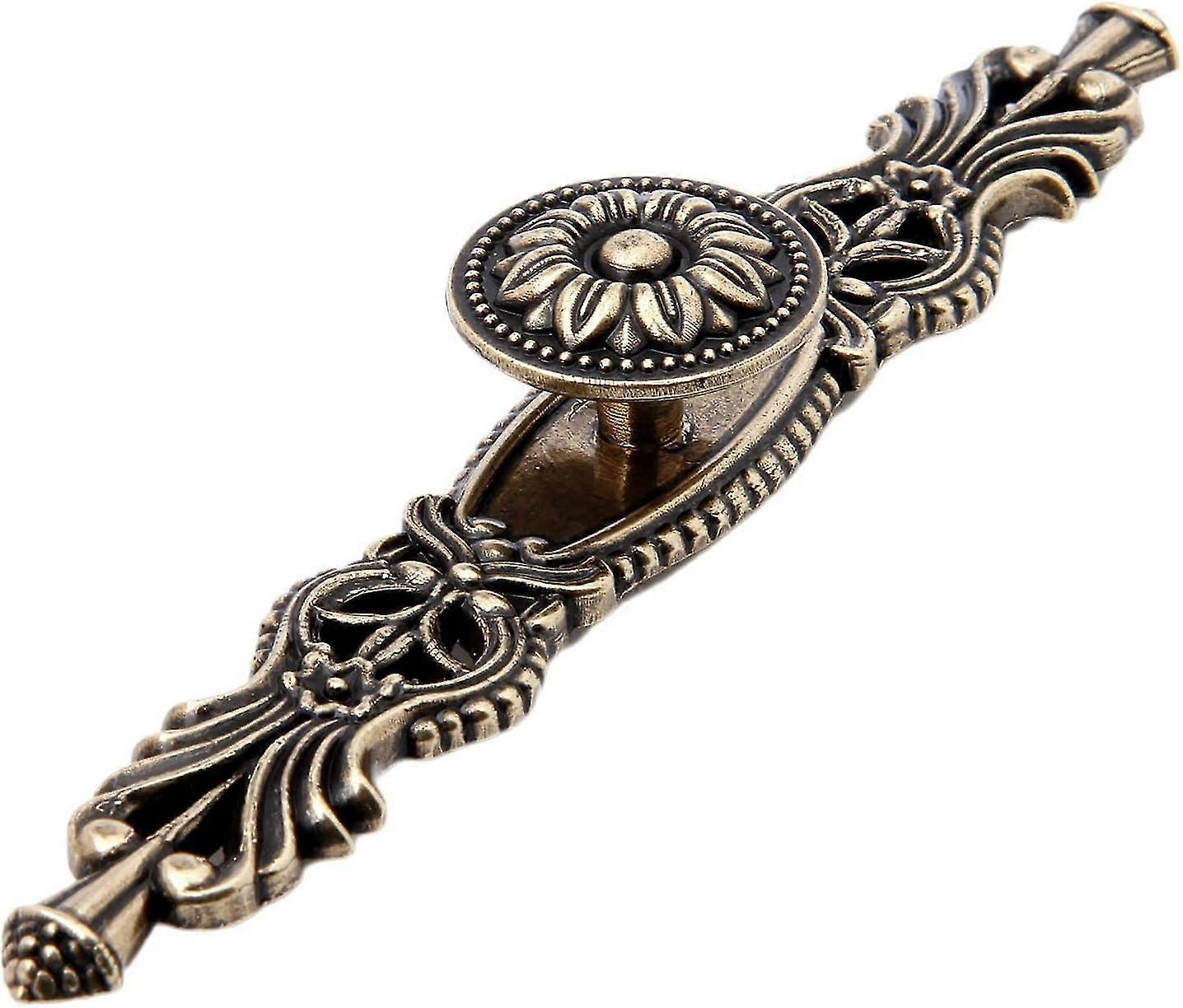 الرجعية العتيقة البرونزية الباب مقبض الأثاث مقبض سحب لخزانة خزانة المطبخ خزانة