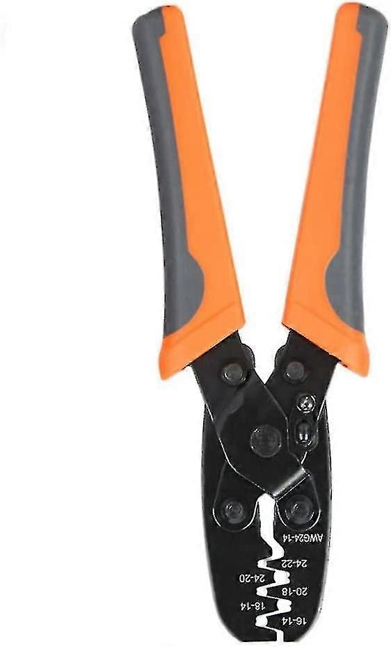 Terminal Crimper Tool Clamp Pliers Crimping Tool Open Barrel Iws-1424a For Waterproof Sealed Connectors Orange Hardware Tools Terminal Crimper Tool1pc