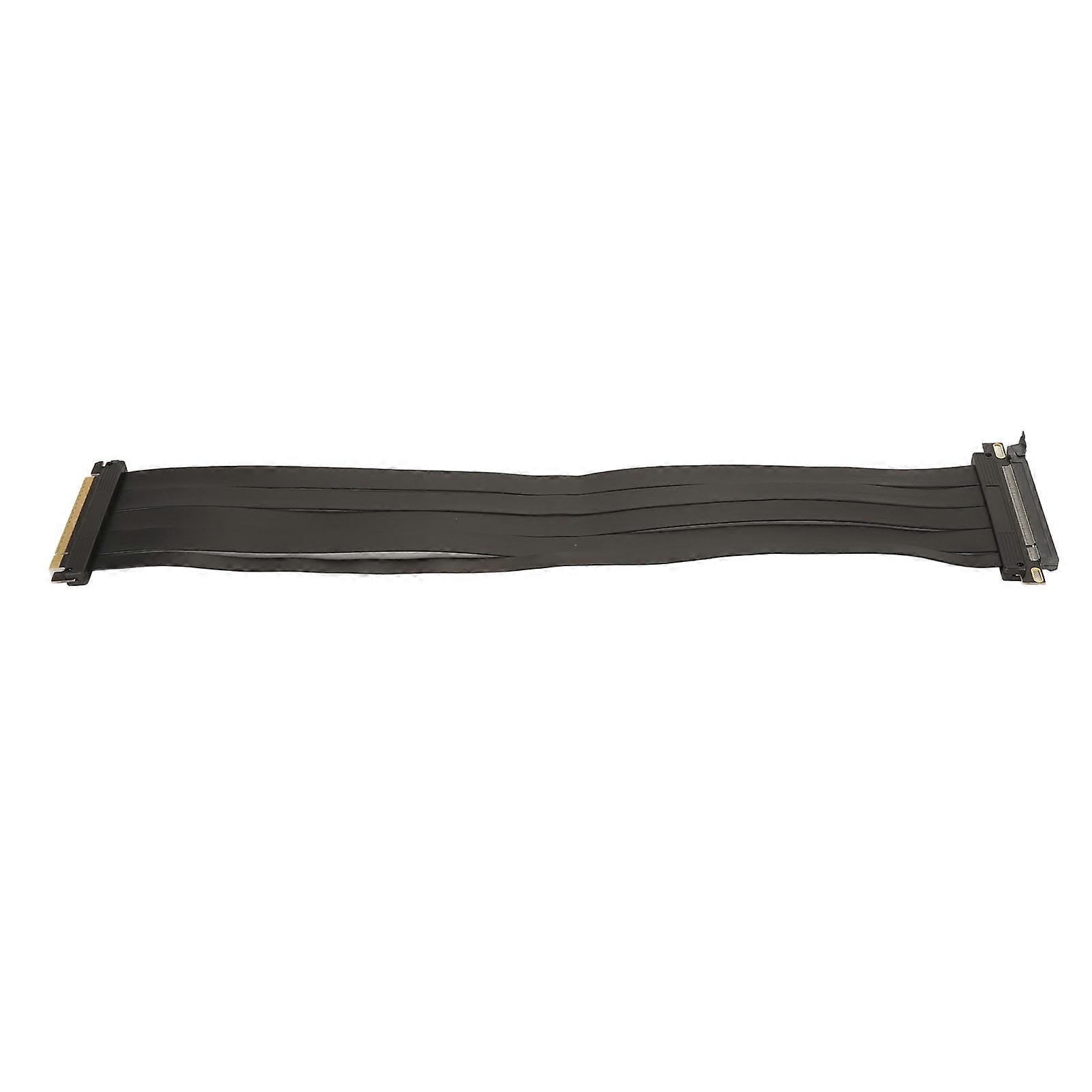 PCIe Gen4 Riser Cable High Speed Extension, Ultra Flexible Shielded Vertical Mount Graphics Card Adapter For RTX RX Series With Enhanced Shielding