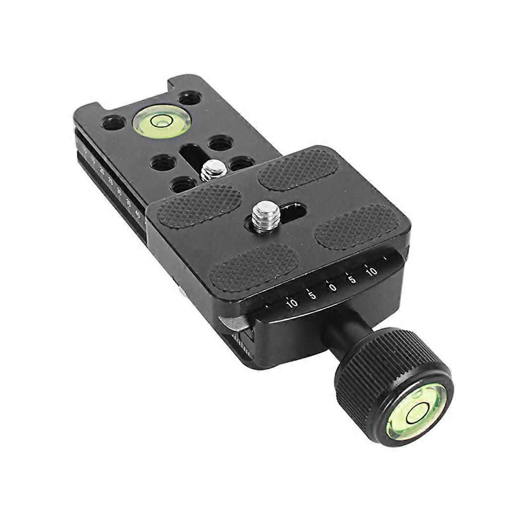 Aluminium Alloy Camera Quick Release Plate Clamp Holder with Precise Scale