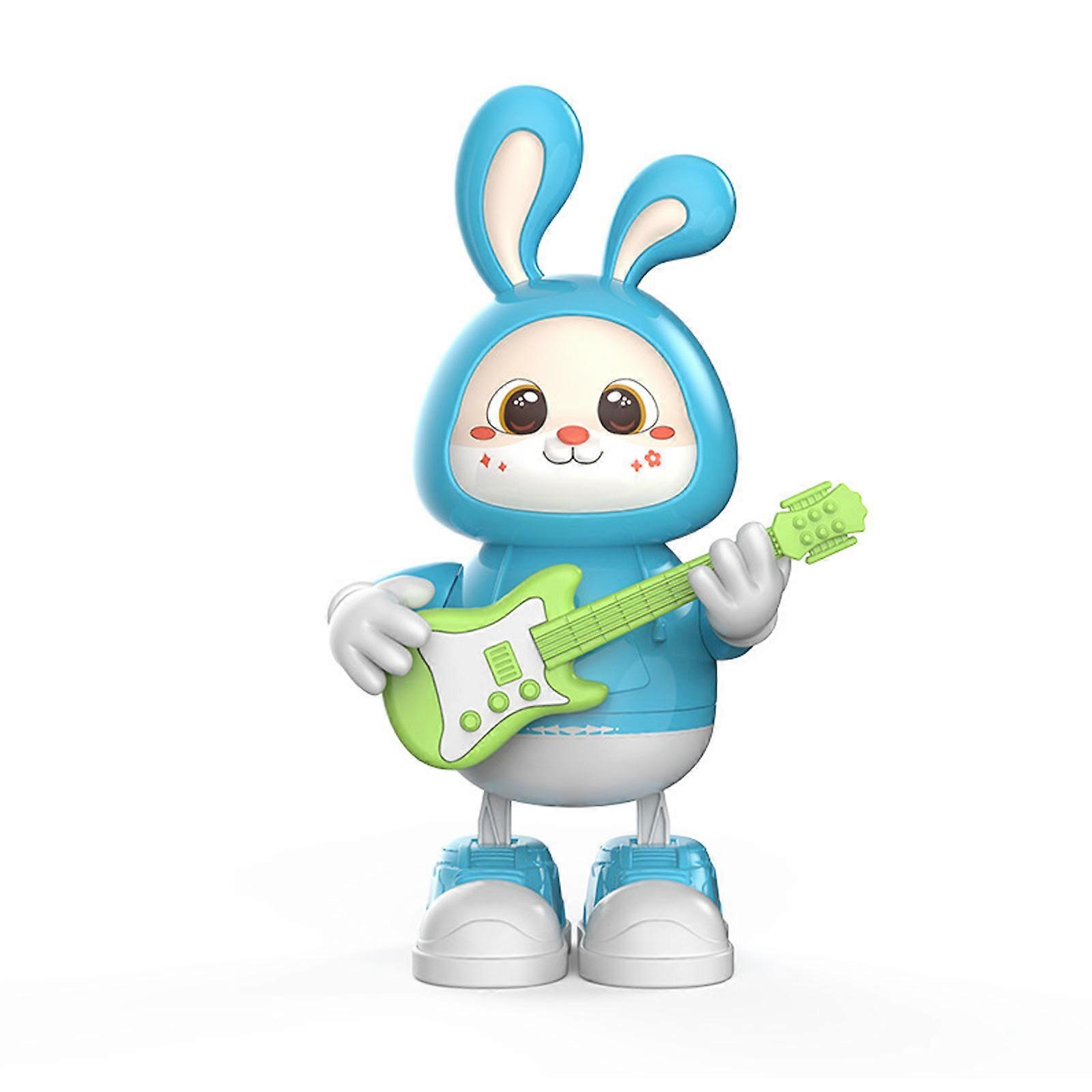 Dansende Bunny Robot Geluid Licht Elektrische Leuke Cartoon Dansende Bunny Model
