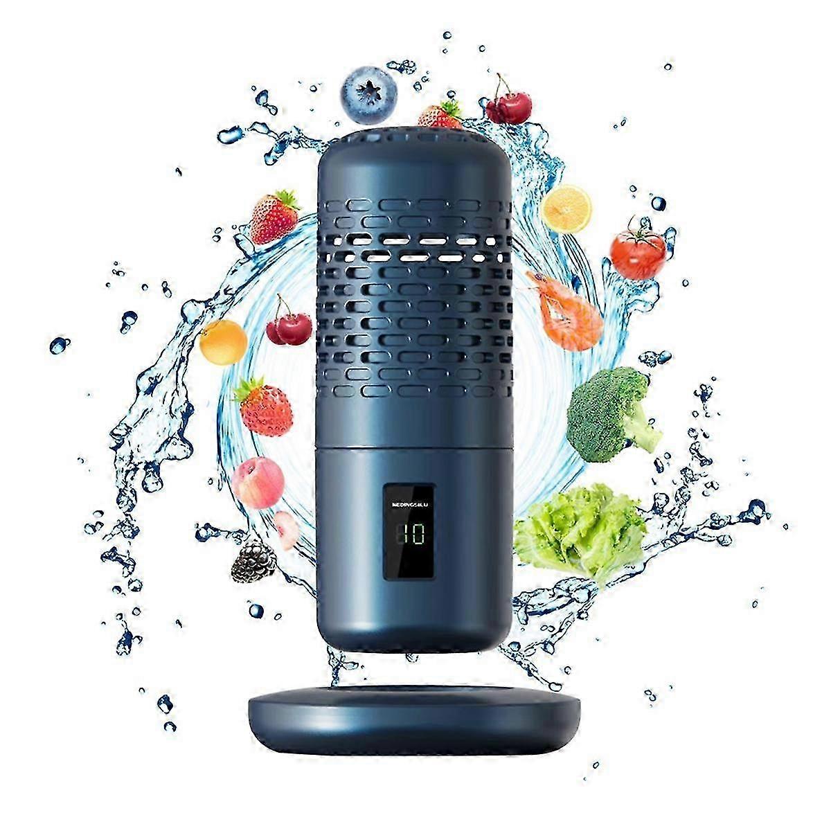 Fruit Vegetable Cleaning Machine,fruit Vegetable Cleaner With Screen Display, For Vegetables, Meat, Tableware