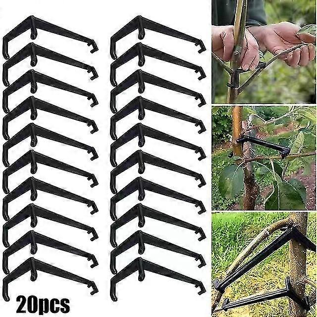 20 Pieces Of Fruit Trees, Citrus Trees, Bent Branches, Branching Devices, Apple Tree Opening Angle Cherry Support, Fixed Branch Extraction Devices Tw