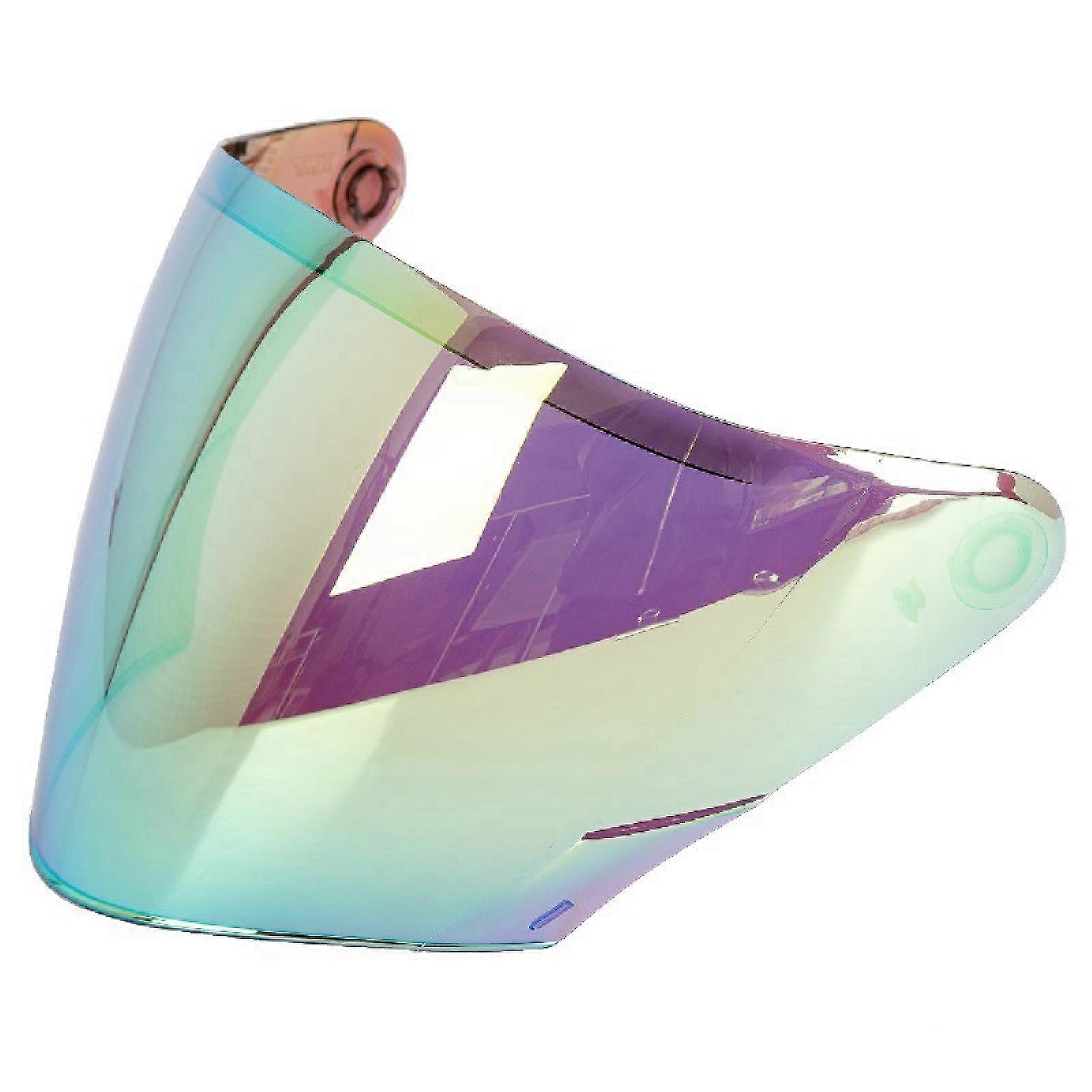Helmet Glass Face Protector Scratch Resistance Mirrored Motorcycle Cycling Helmet Visor for KYT NFJ Open Face Helmet