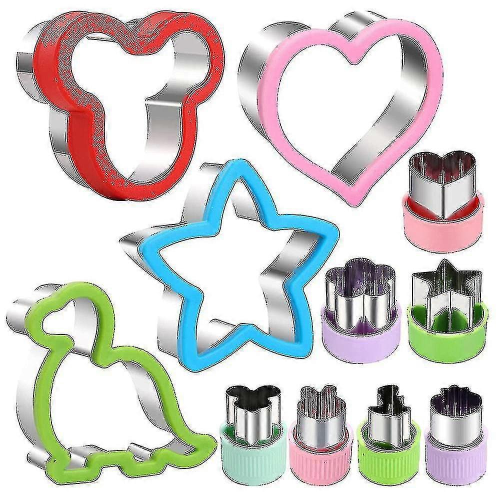 Kakformsset för smörgåsar, kakforms för smörgåsar, grönsaksforms-kakformsstämpel