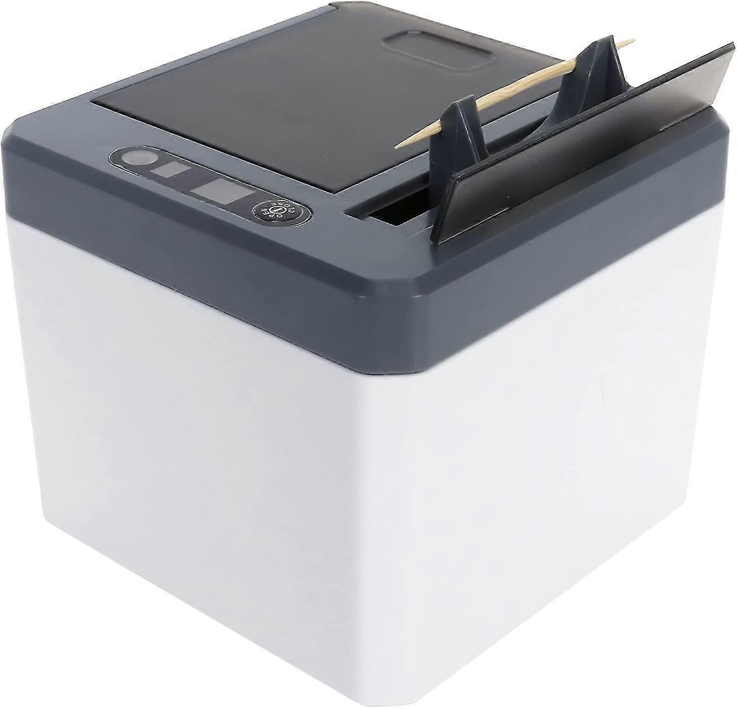 Automatic Toothpick Box Pop Up Toothpick Dispenser, Smart Toothpick Dispenser 250 Toothpicks Large Capacity Fruit Toothpick Holder For Restaurant