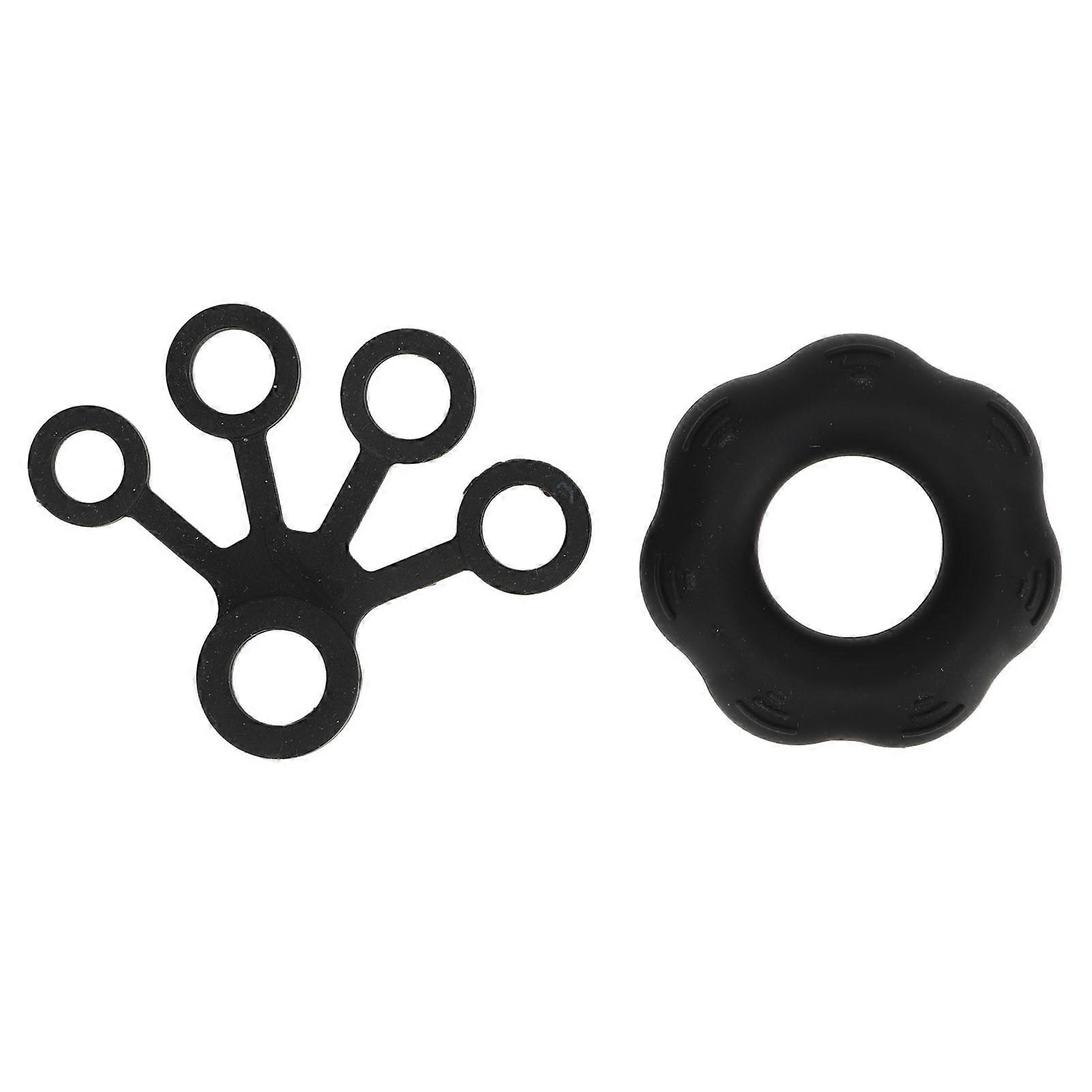 مجموعة تقوية قبضة اليد تخفيف الإجهاد سيليكون قبضة اليد مدرب تمرين الإصبع لتسلق الصخور اليومية