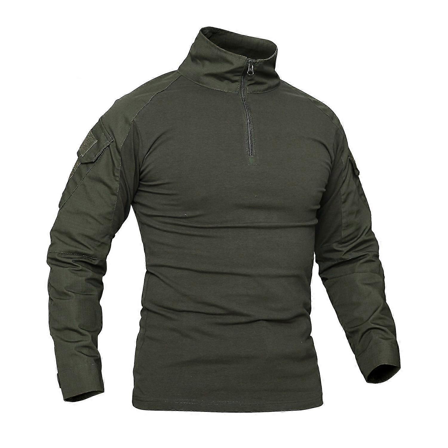 Στρατός Tactical Shirt για τους άνδρες Στρατιωτική μάχη Κυνήγι Cothes καμουφλάζ Paintball T-shirt