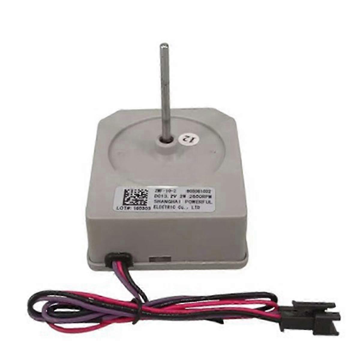 مروحة محرك DC لمحرك مروحة الثلاجة ذات الباب المزدوج ZWF-10-2 B03081032 DC13.2V 2W