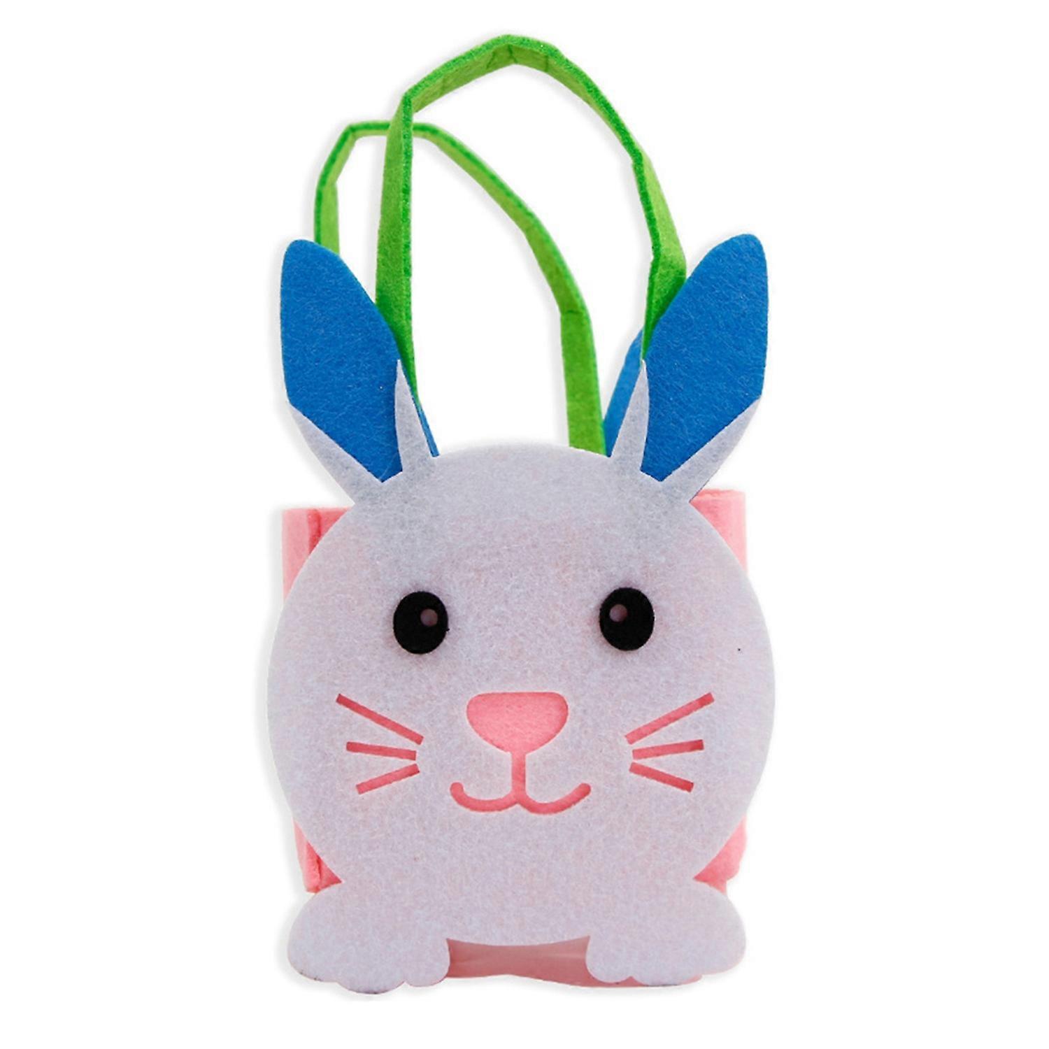 Easter Handbag Material Kit Bunny Carrot Chick Colorful Egg DIY Non-woven Fabric Handmade Portable