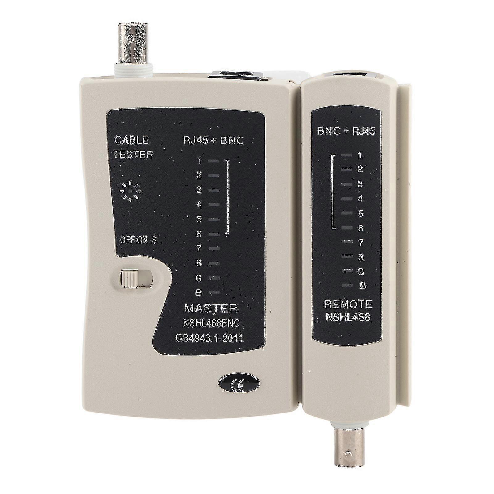 RJ45 BNC Cable Tester - Fast and Accurate Network Phone Wire Test Tool