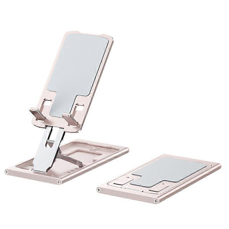 Portable Aluminum Alloy Foldable Desktop Cellphone Bracket Fits for Work Reading