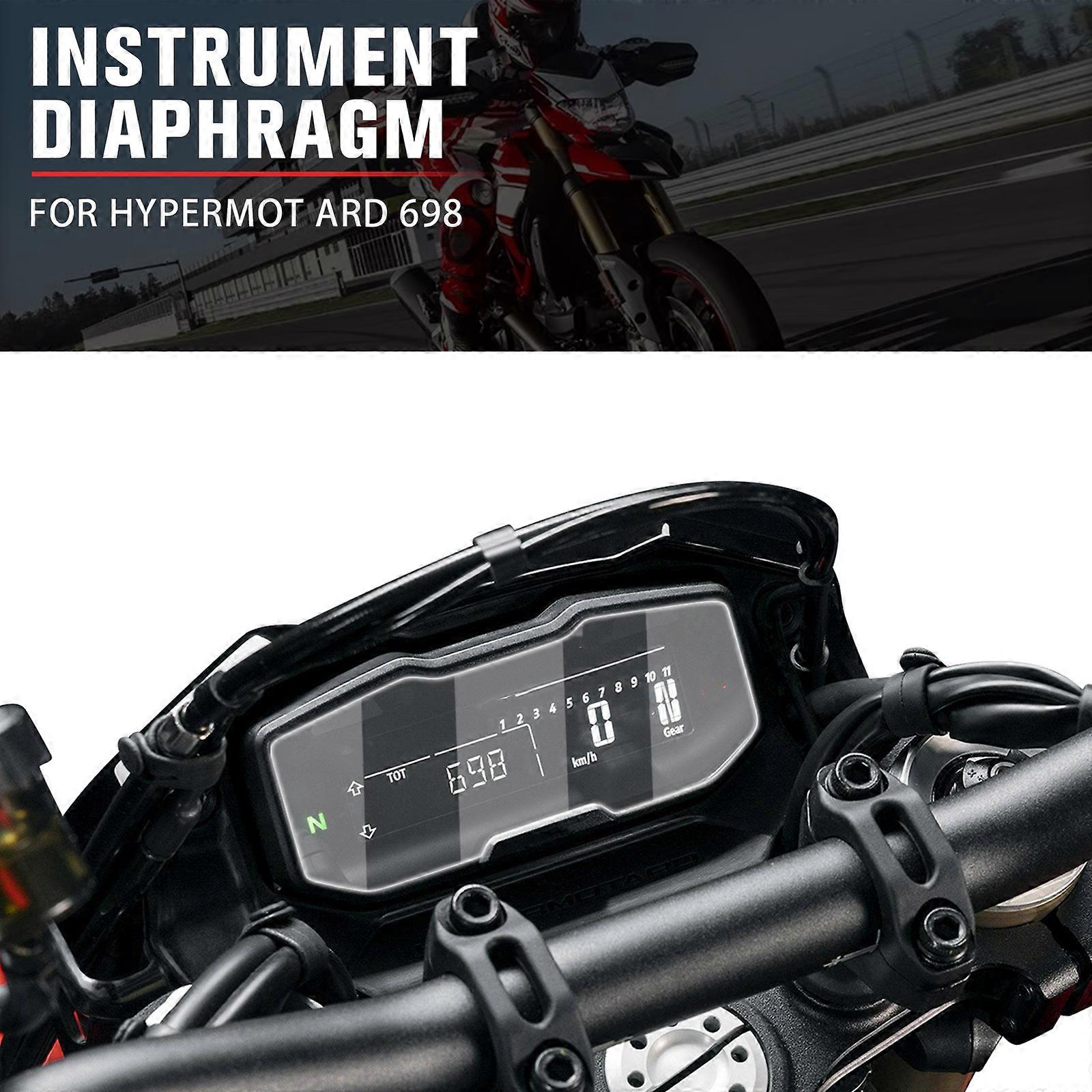 For Ducati hypermotard 698 mono 2024 2025 Speedometer Guard Cluster Screen Scratch Protection Film Dashboard screen Protector