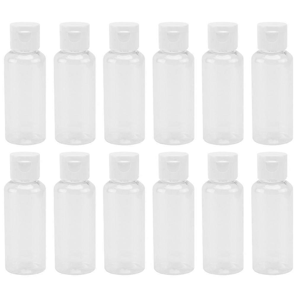 25Pcs Plastic Empty Bottles Cosmetics Sub Bottles Travel Lotion Containers