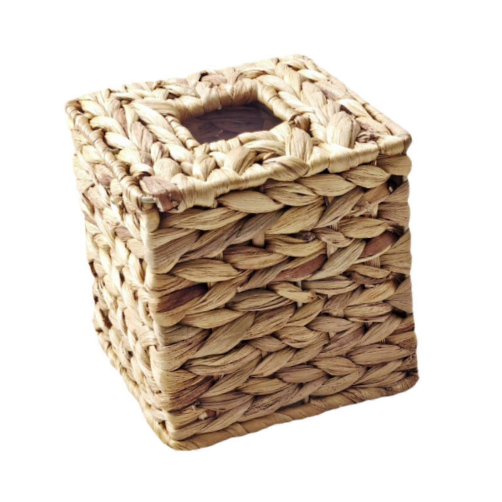 Tissue Box Decor Desktop Roll Paper Storage Box for Bar Dorm Restaurant