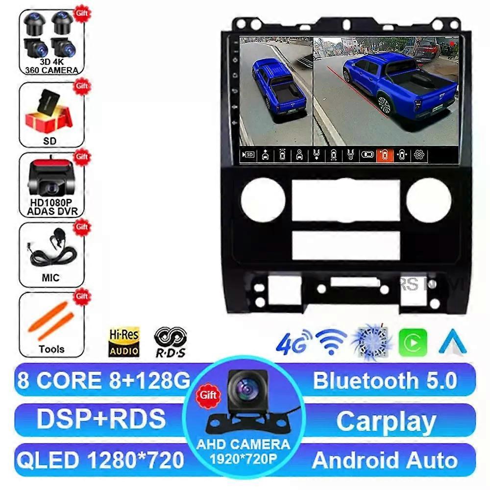 Redkid Android 14 Autoradio Pour Ford Escape 2007 - 2011 5g Wifi Dsp 4g Lte Stéréo Sans Fil Carplay