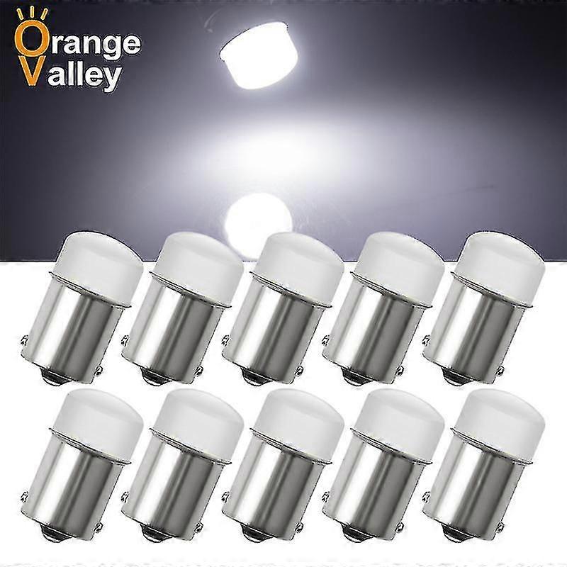 24 فولت أبيض - 10 قطع P21w بقيادة لمبة بقيادة وامض ضوء بروب ضوء براك R5w بقيادة العاصمة السيارات مصباح درل