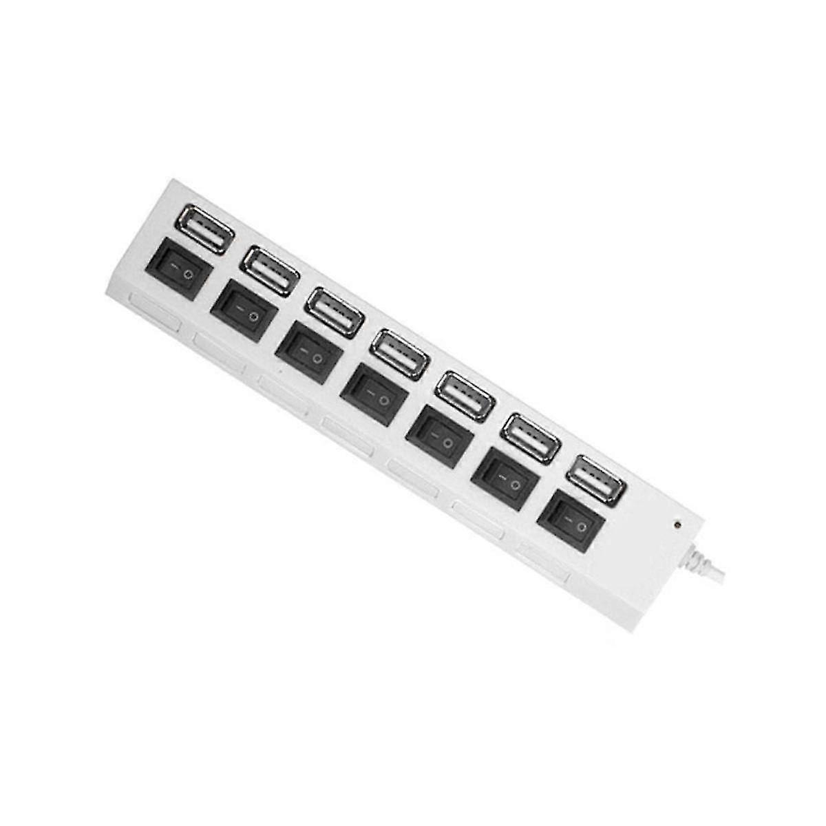 Usb Hub 2.0 Usb Splitter Multi Hub Adapter Usb Several Ports Power Adapter With Switch Accessories