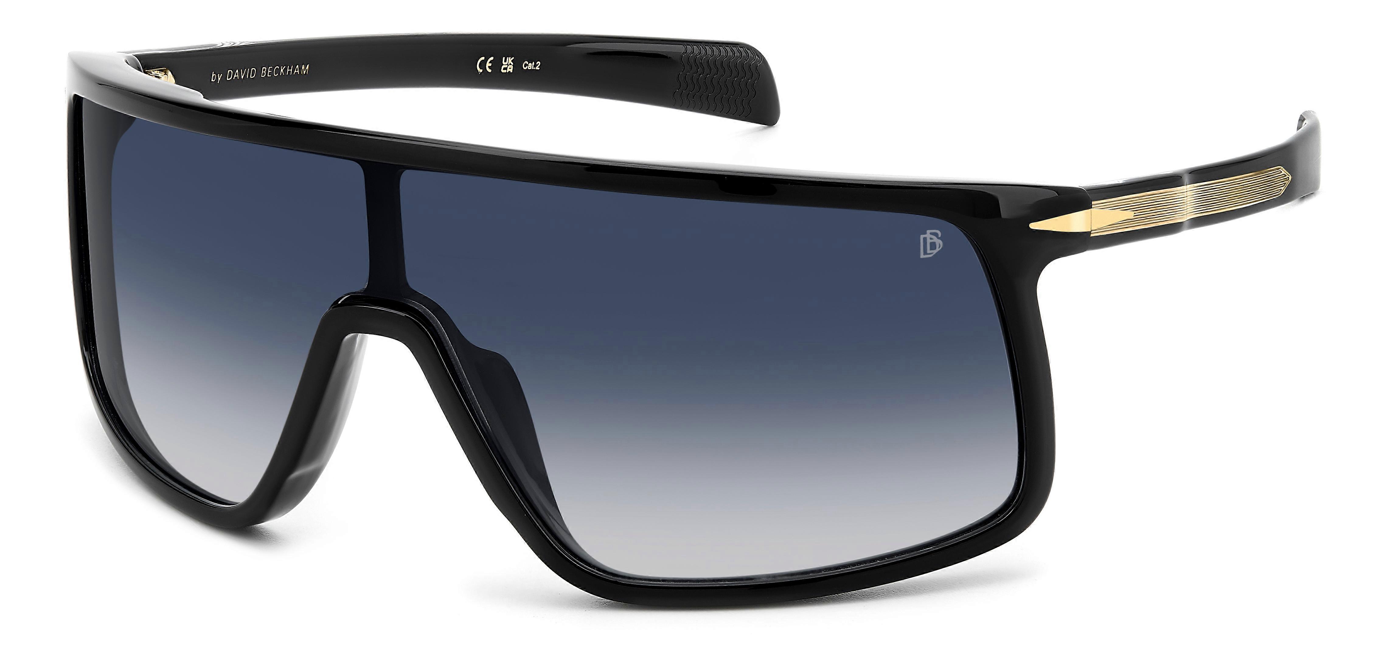 Sunglasses DAVID BECKHAM DB 99/VISOR 2M2 BLACK GOLD 99/1/130 MAN