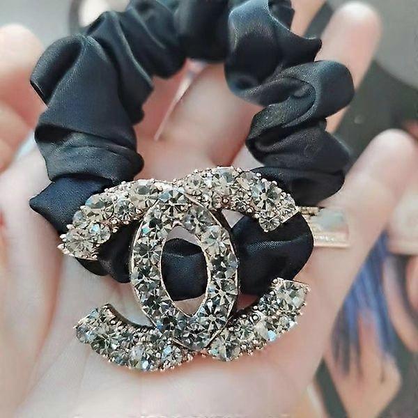 Mode Elastisk Hår Ring Pandebånd Piger Hovedbeklædning [Sort]