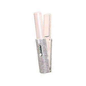 Brosse lissante électrique USB 2 en 1, fer plat, peigne multifonctionnel
